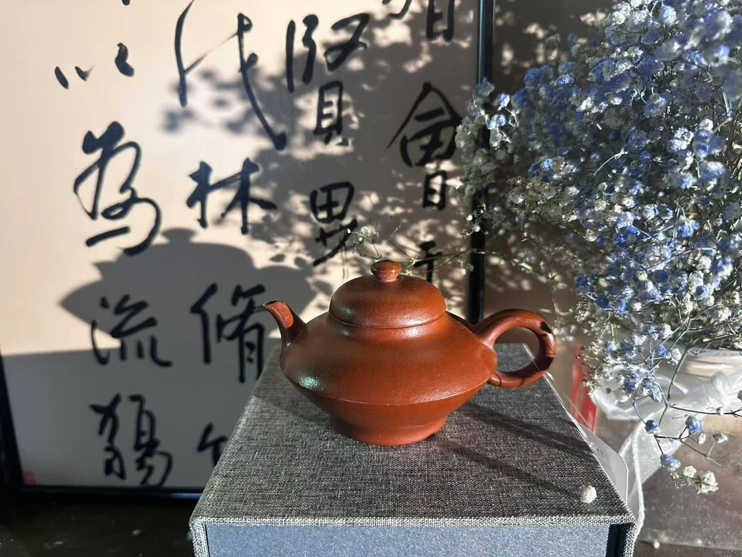 小品光器合欢 降坡泥 朱志远 紫砂壶