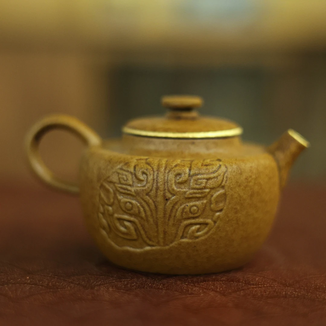 阿茶 酱釉-灰念-春秋壶（灰念0533）