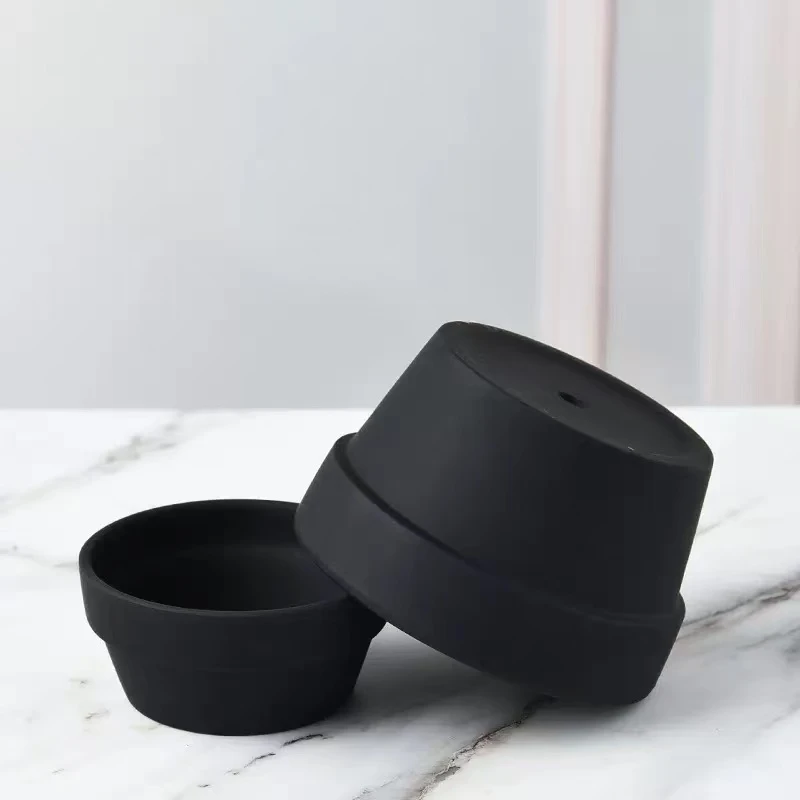 多肉陶土盆 新款圆形盆个性手工花盆透气盆