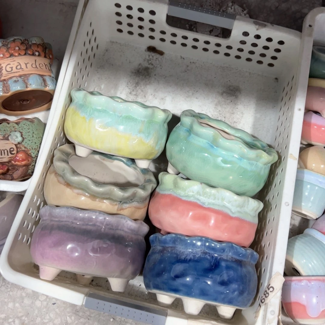 陶瓷多肉小花盆@@