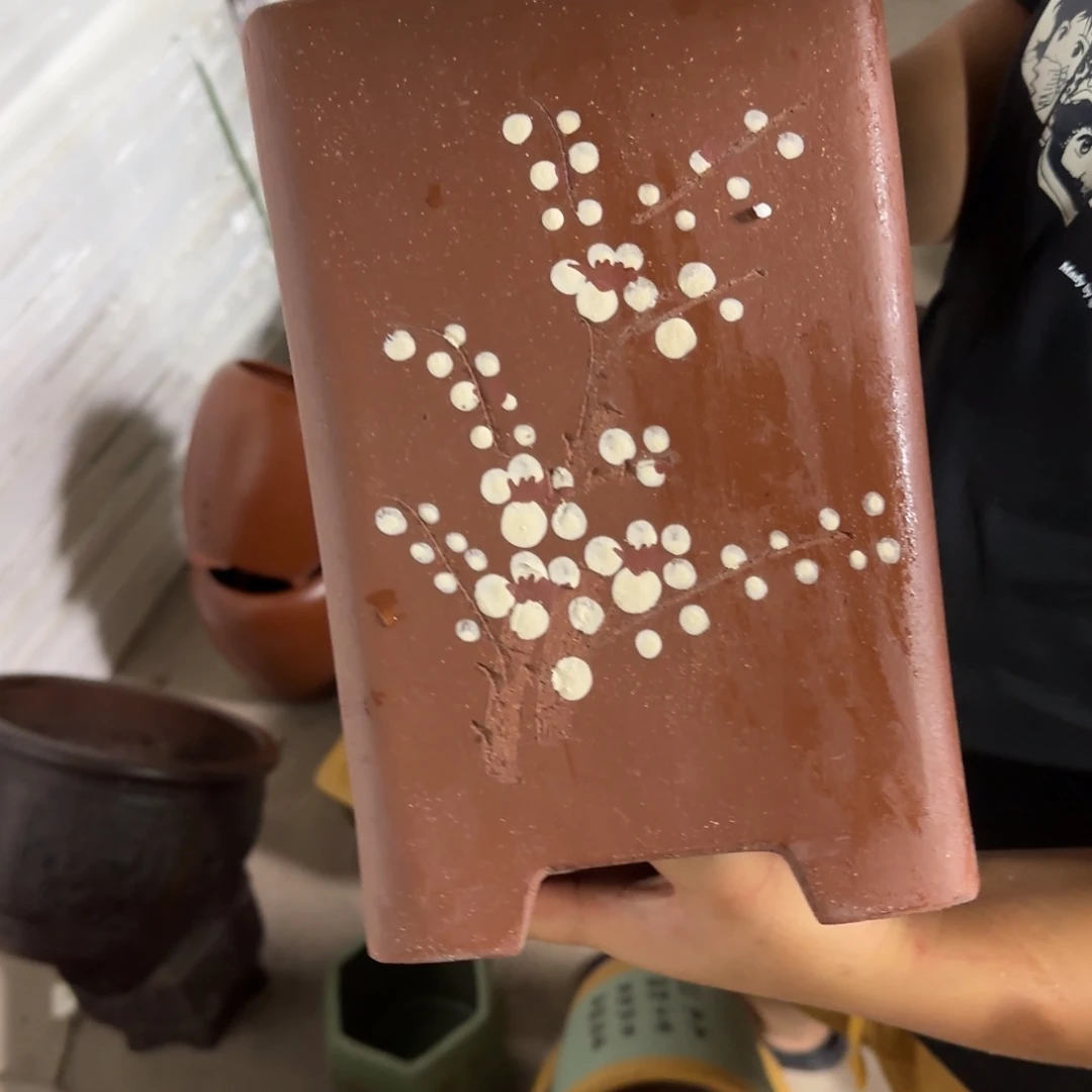 紫砂花盆口径18.26口径