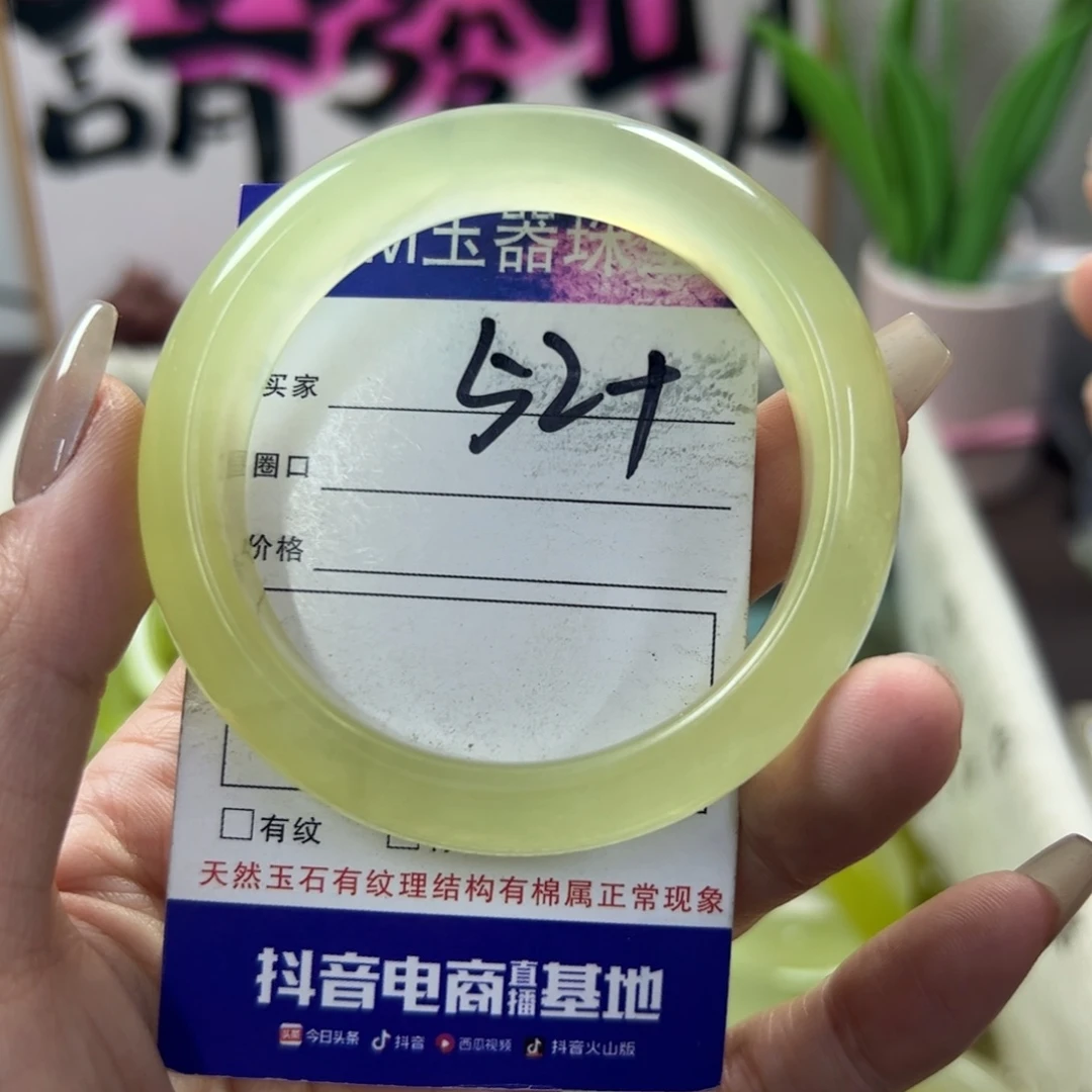 蛇纹石玉手镯未镶嵌341