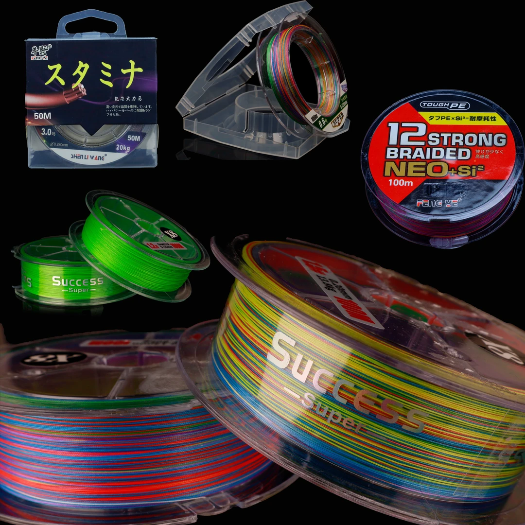 外贸尾单8编强拉力100米PE线-主播五选一