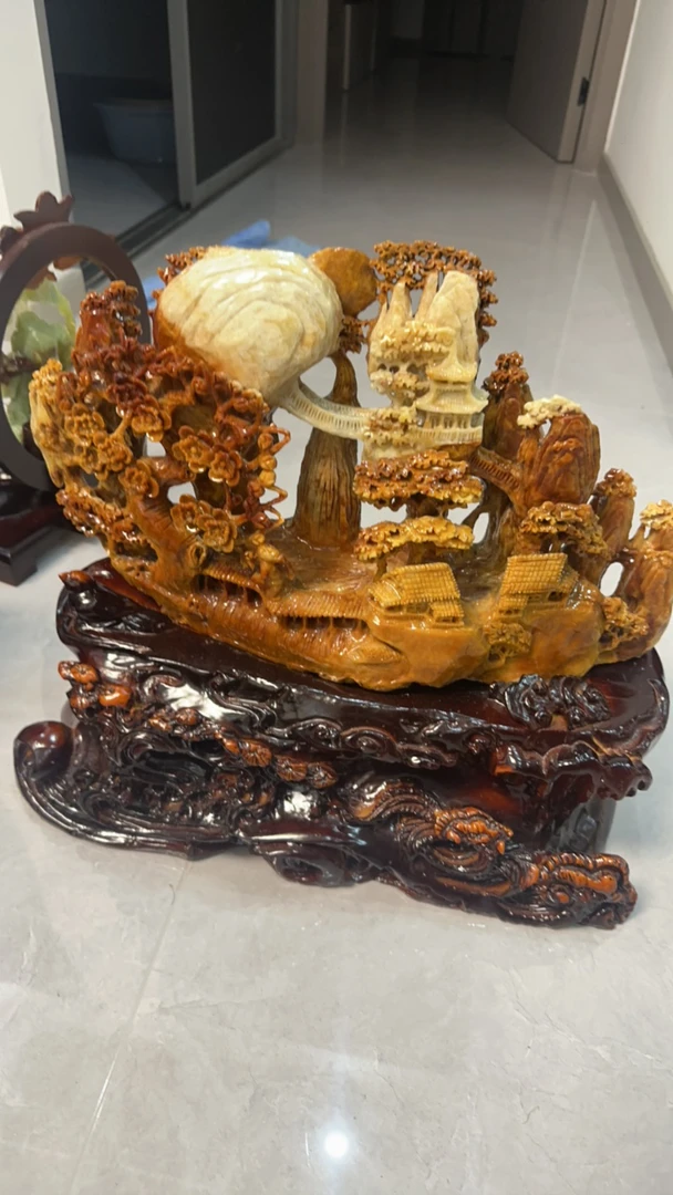 山水摆件家居摆件