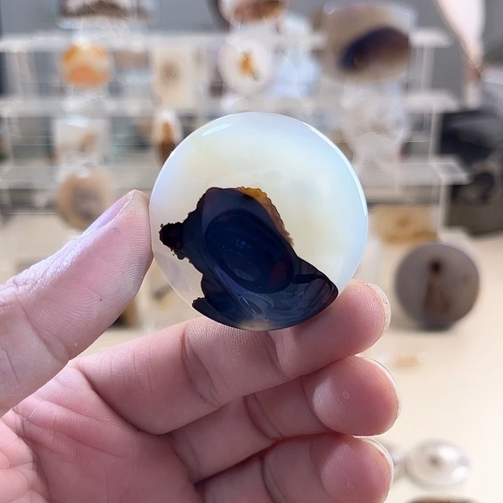 玛瑙/玉髓未镶嵌吊坠(不含链)