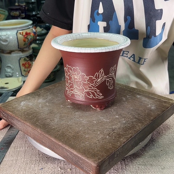 泳坤堂石湾盆陶瓷