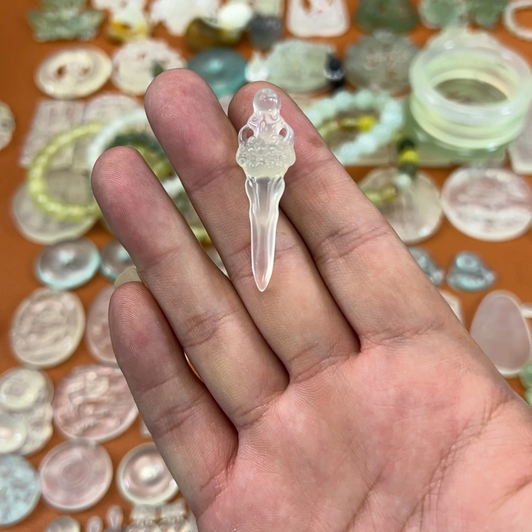 蛇纹石玉未镶嵌多样性随机发一