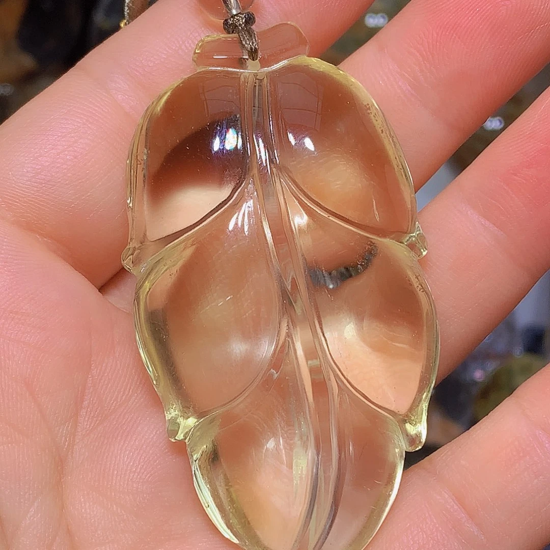 吊坠未镶嵌水晶天然水晶