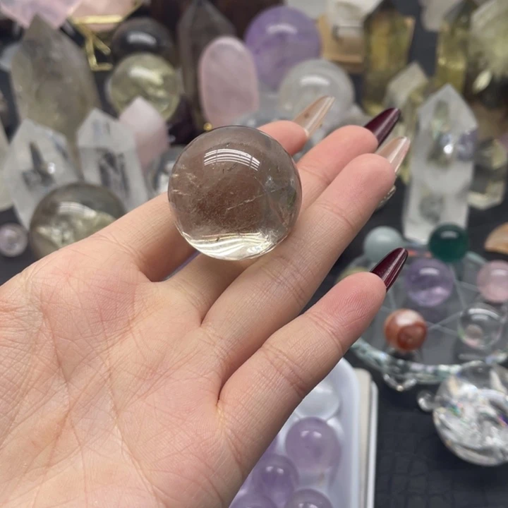 水晶48未镶嵌厘****-天然水晶