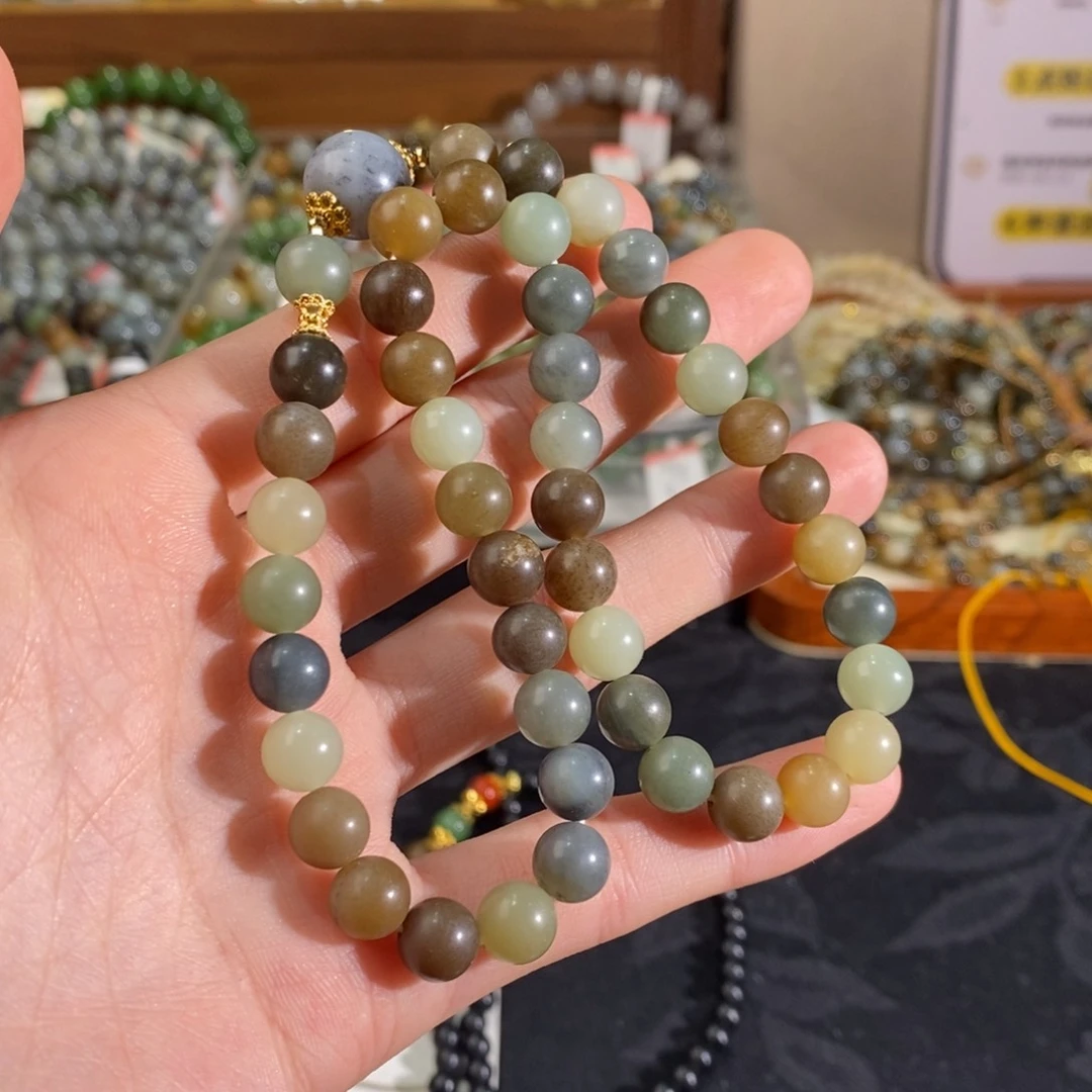 和田玉手链未镶嵌