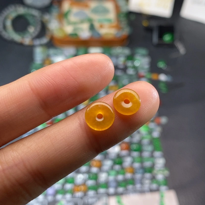 【闪购商品】翡翠挂件未镶嵌扣子