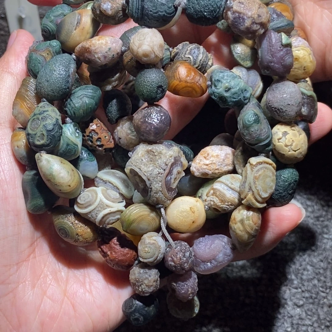 玛瑙/玉髓未镶嵌颈饰