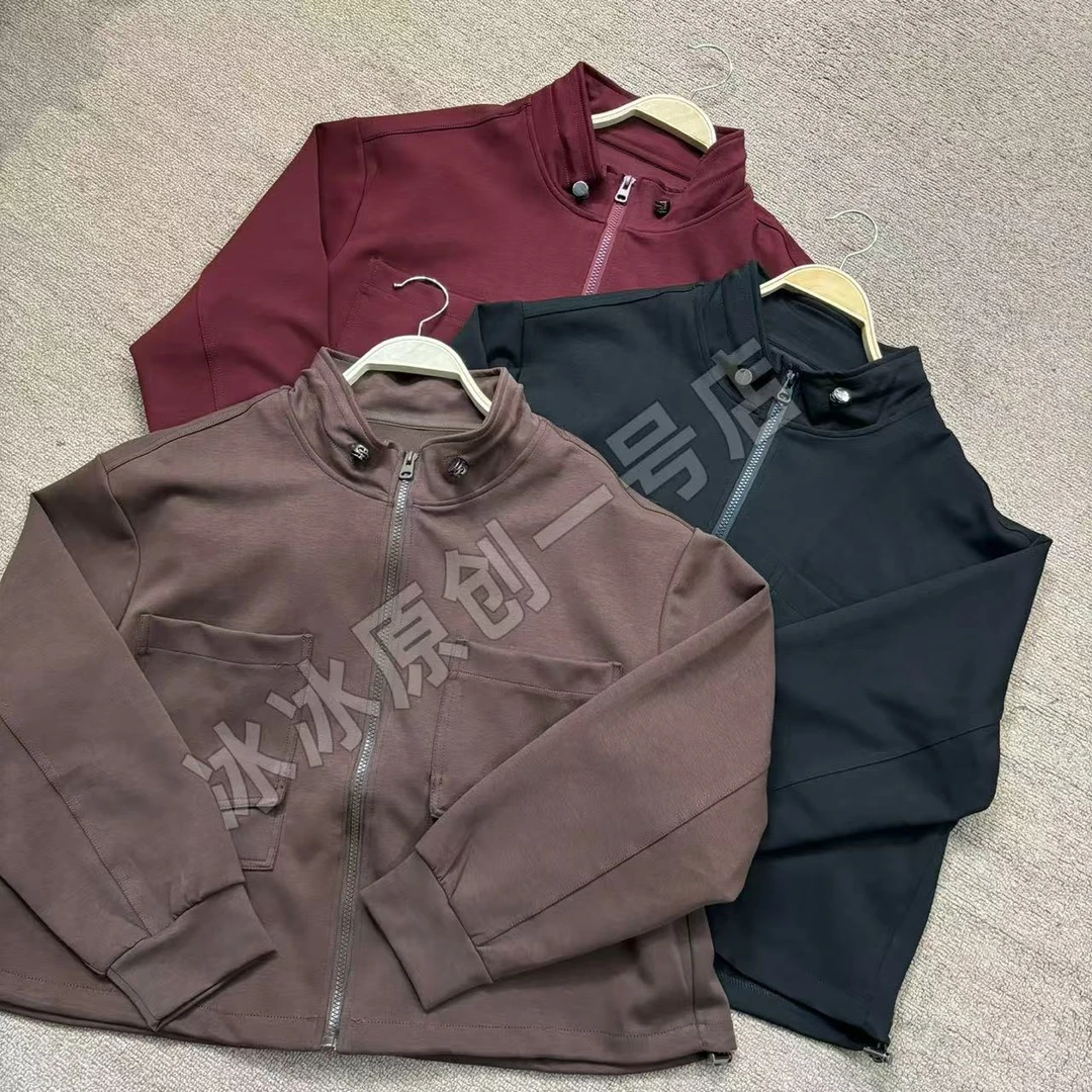 【冰冰一号店】新秋款6850 8立领短款外套休闲时尚百搭