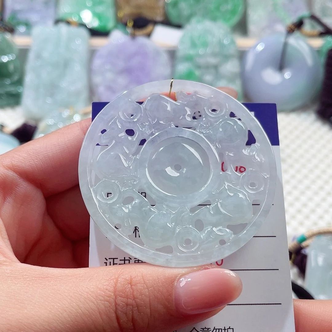 颈饰未镶嵌翡翠翡翠
