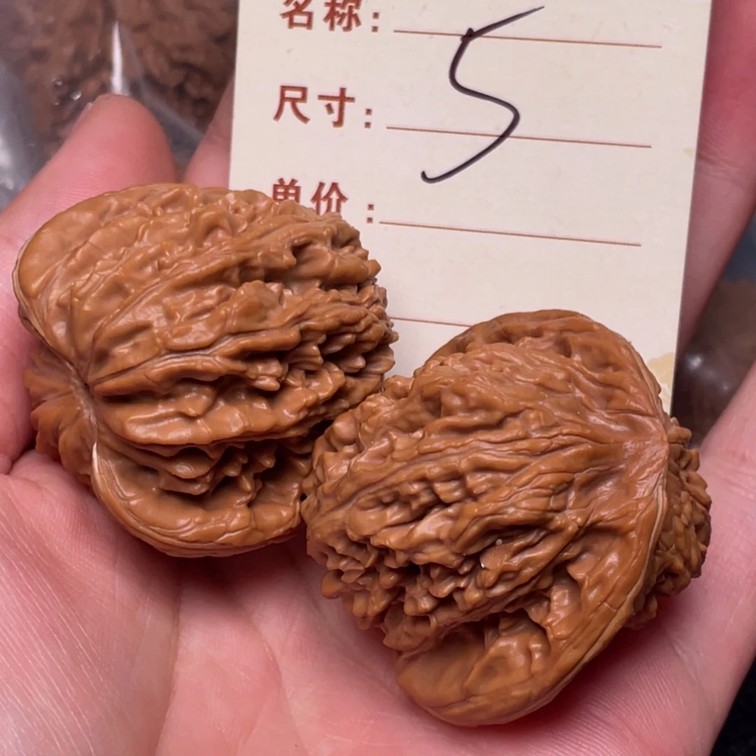 文玩核桃把件四座楼42尺5