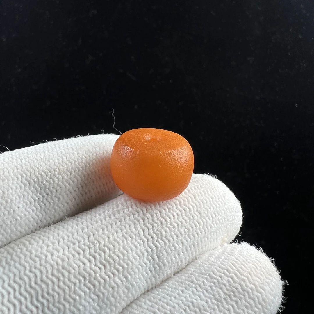 Y6441天然原矿蜜蜡 老蜡墩子 16*11mm抖音基地质检发货