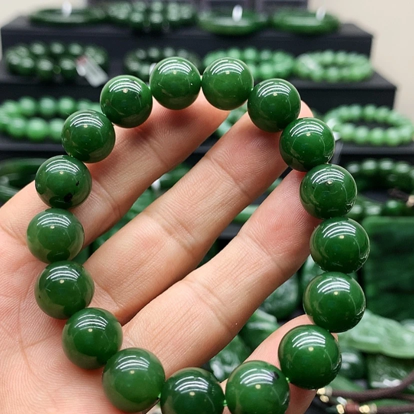 【闪购商品】和田玉（碧玉）手链未镶嵌