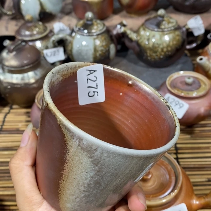 索***带其他瑕疵柴烧茶器福利