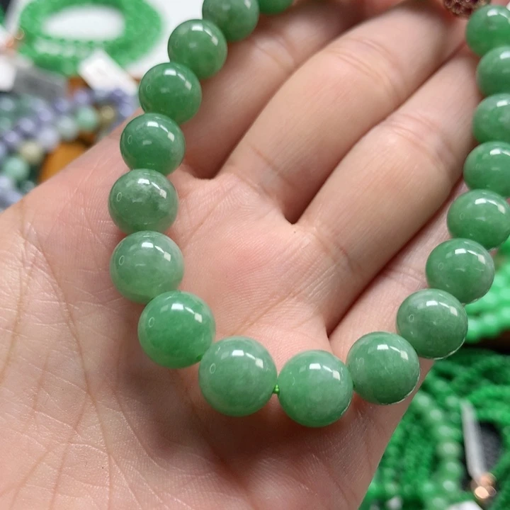 翡翠未镶嵌手链翡翠