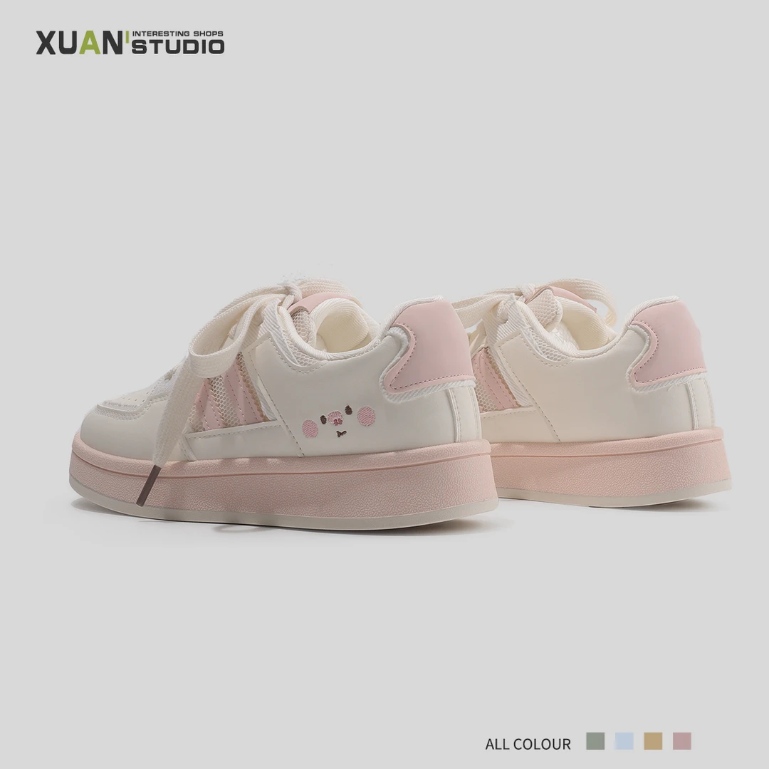 2025夏季西新款网面透气板鞋厚底小众百搭休闲鞋厚底时尚设计女鞋