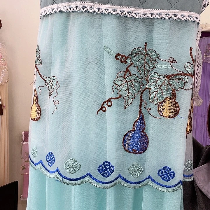 醋酯纤维葫芦绿纱72