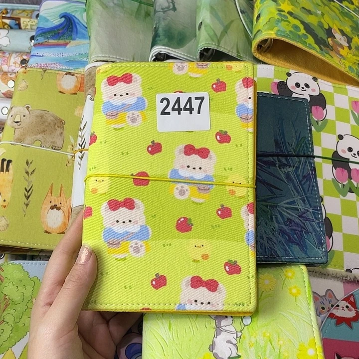 织绣A6活页不送纸2447