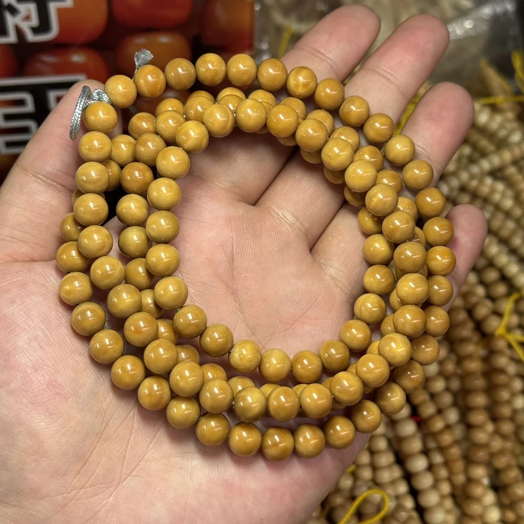 【双11特惠】G13869-龙脊菩提正圆脖挂-9mm-