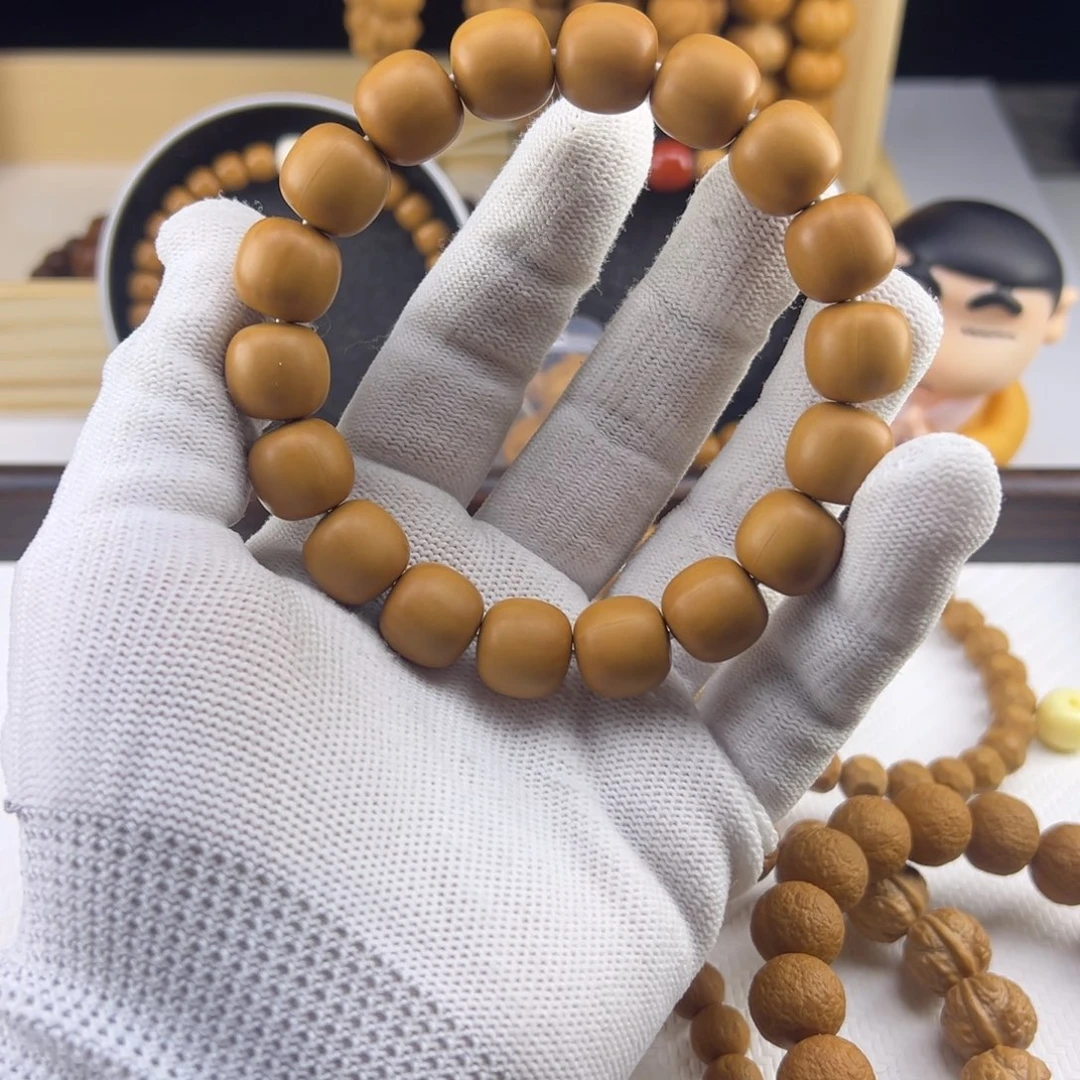 吊坠猴头核桃龙岩老型14+mm全品无暇