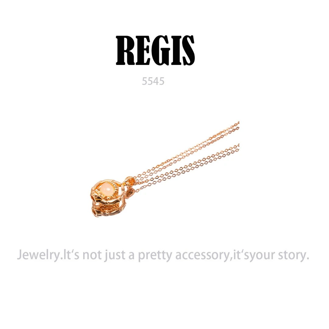 铜合金项链 时尚百搭轻奢设计师项链~5545