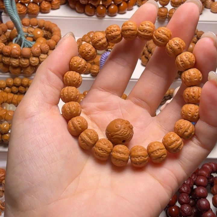 「***缘吊坠猴头核桃京八棱