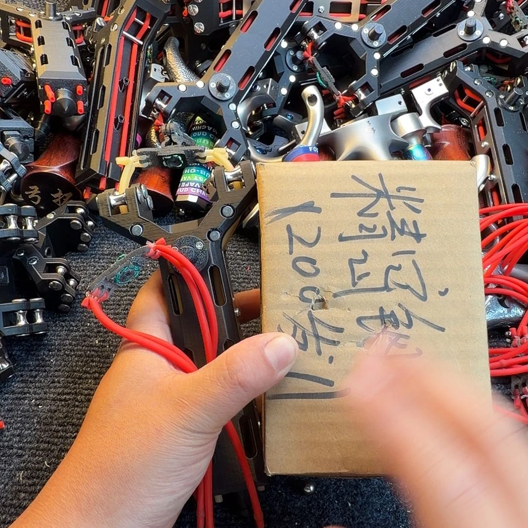 碳纤维机械师二代送皮筋2钢珠200