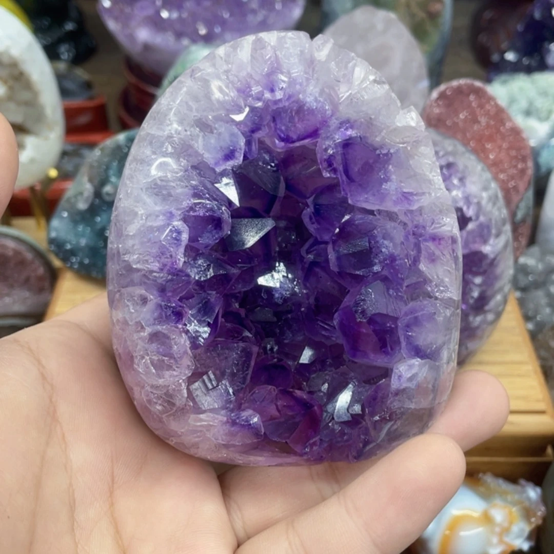 紫晶未镶嵌大型摆件（非配饰）
