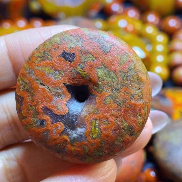 未镶嵌战国红吊坠玛瑙/玉髓用****a