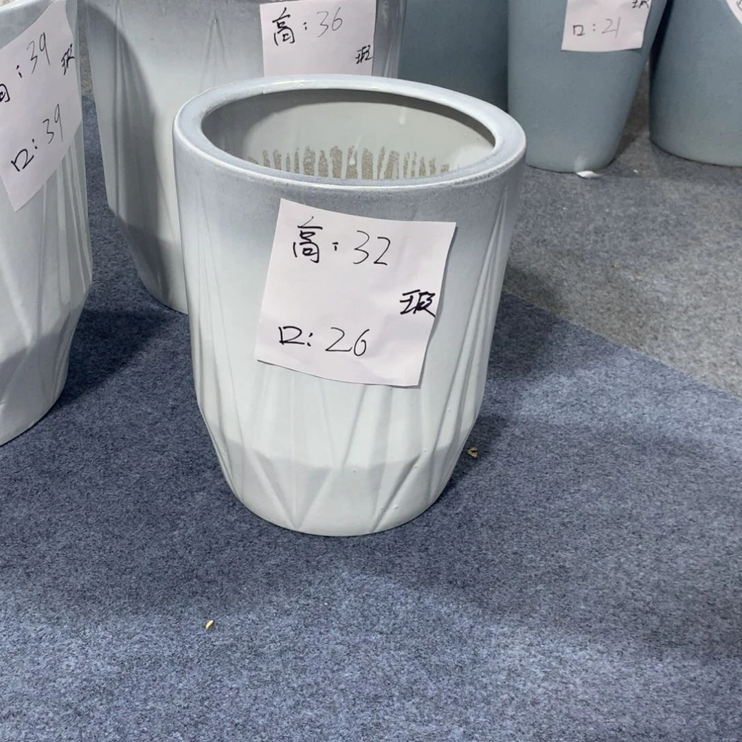 高温陶瓷花盆微瑕