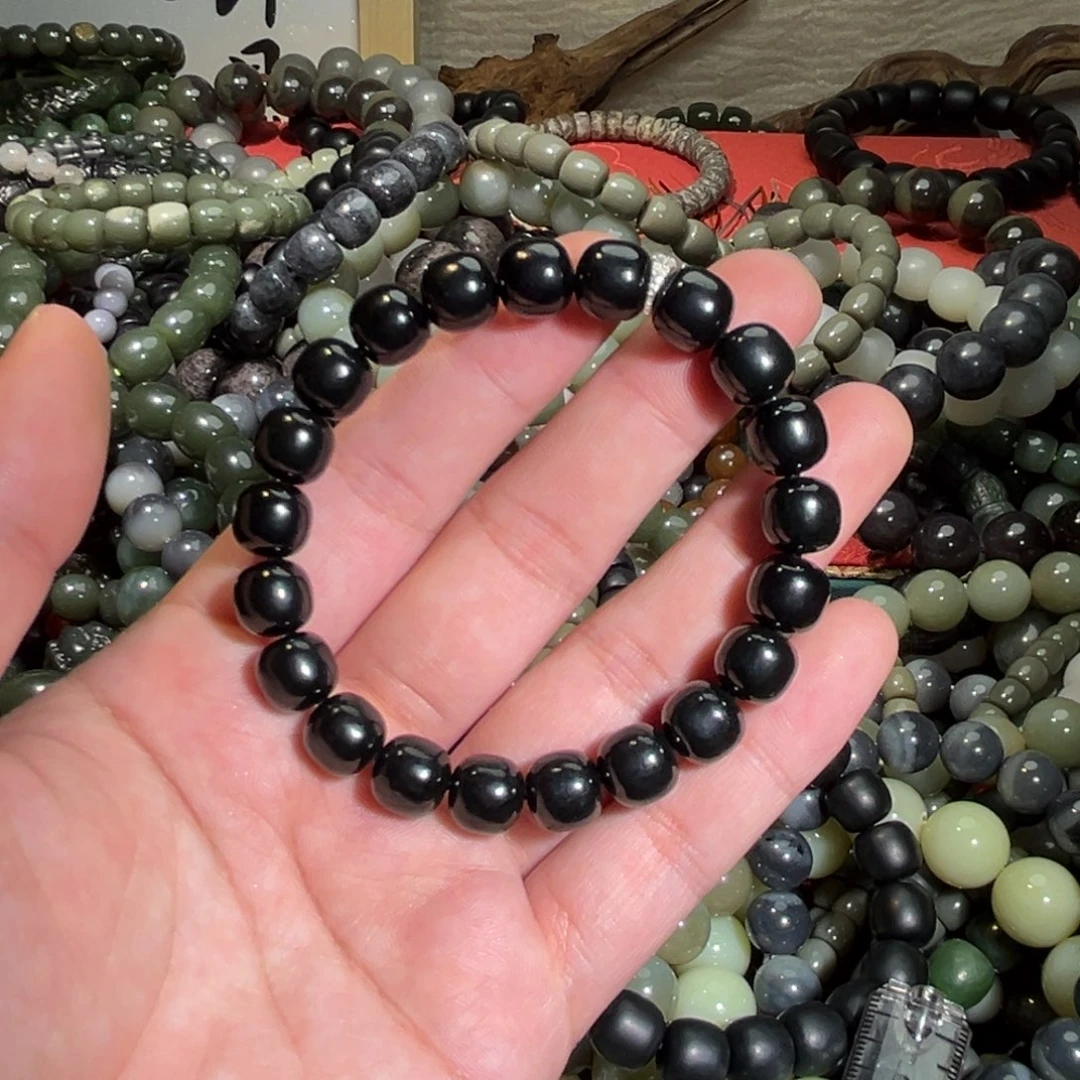 和田玉手链未镶嵌