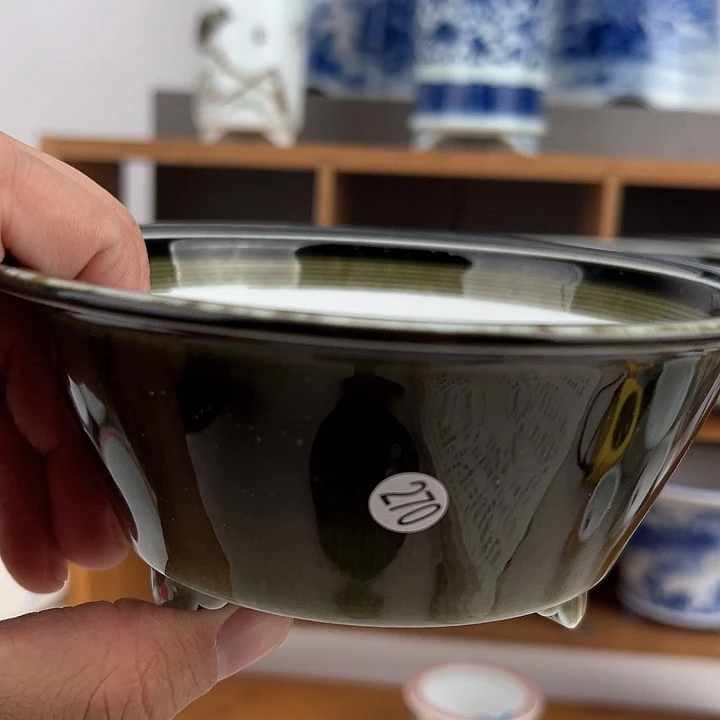 红陶志手工盆景花盆