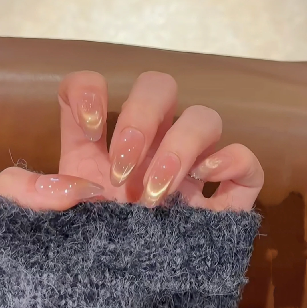 【招财金猫】手工穿戴甲 送【烤灯+固体胶+工具包 】到手9件套