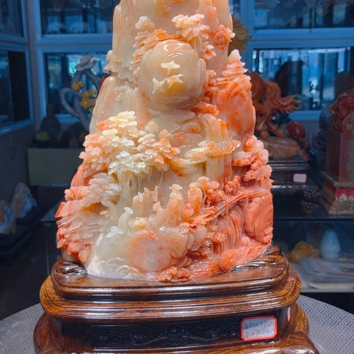 河***杰寿山石寿山石雕刻艺术品