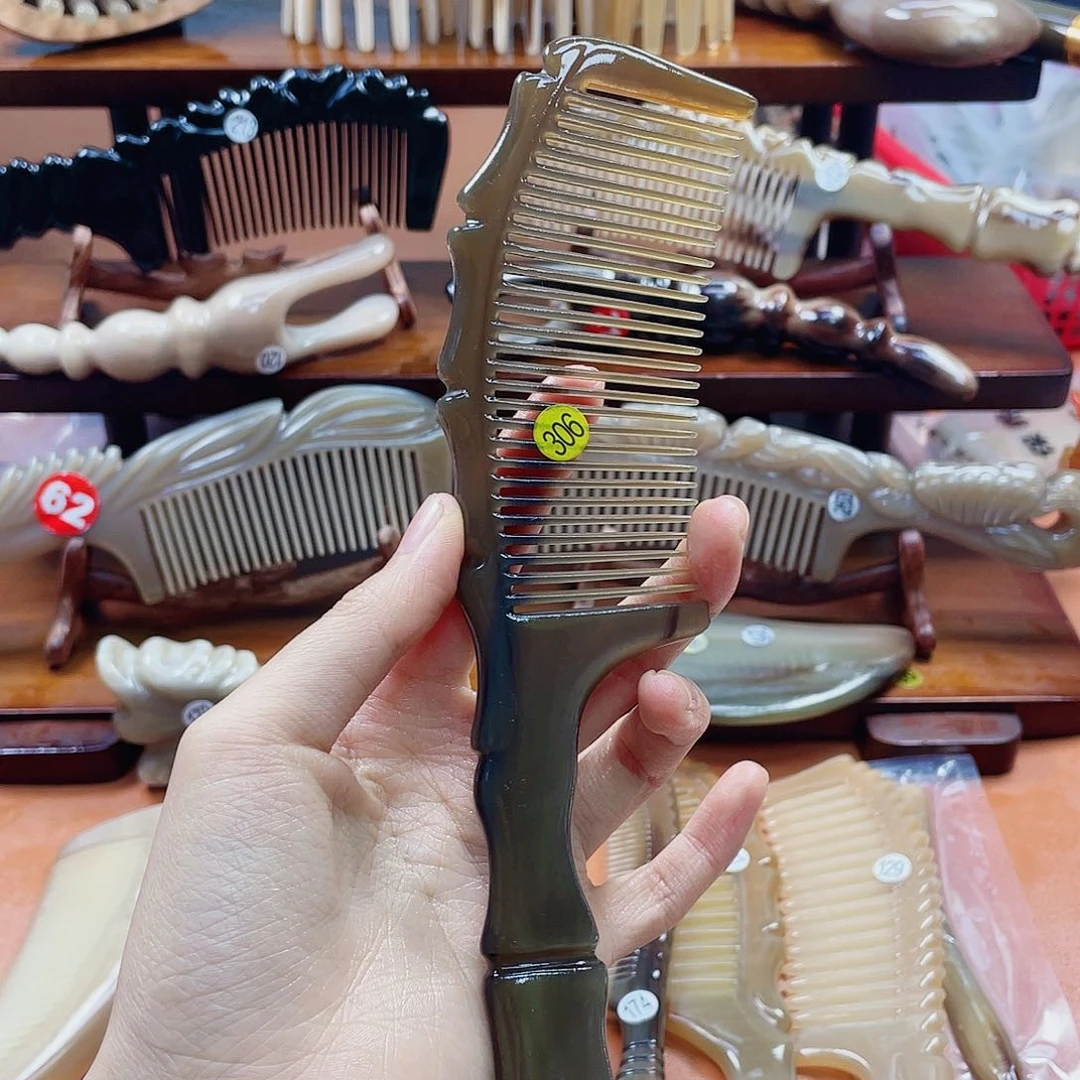 纯手工制作牛角梳168306