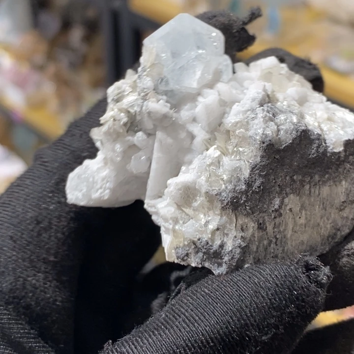 石材雪宝顶海蓝蓝小雪山