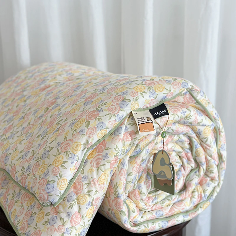 POCKET PIG/布袋猪【棉花糖】超柔针织麻绳夏被春秋被