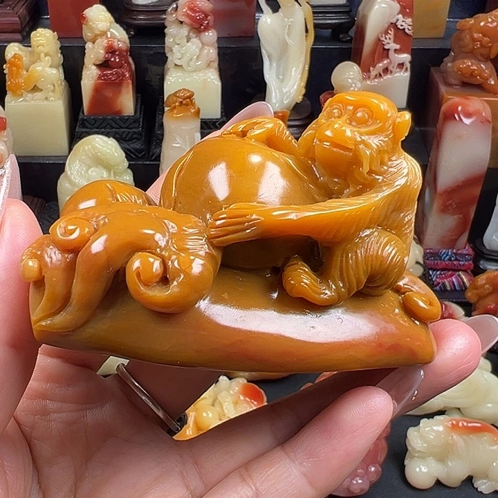寿山石老性芙蓉石