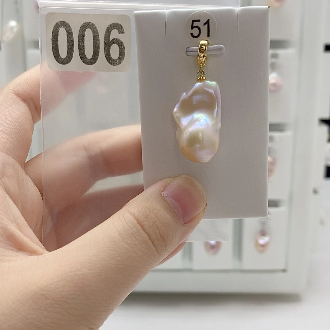 颈饰合金淡水珍珠