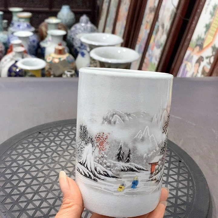 摆件陶博古架陶瓷摆件