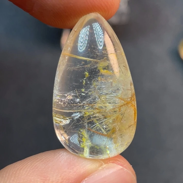 水晶颈饰未镶嵌柔**月