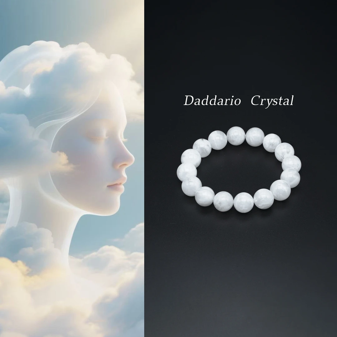 云盈｜净化磁场 白雪花幽灵水晶原创手串