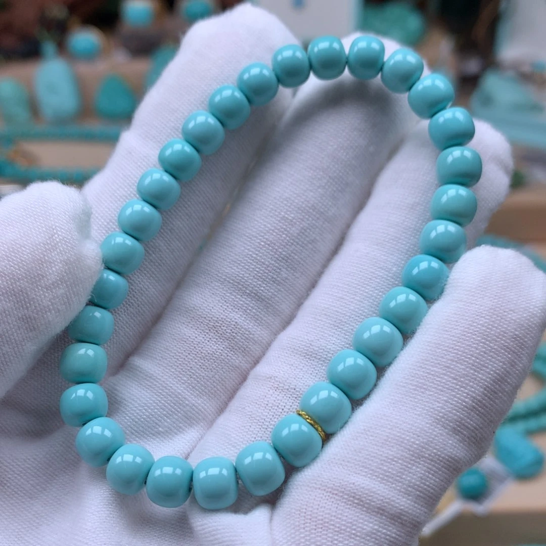 绿松石精品配饰未镶嵌