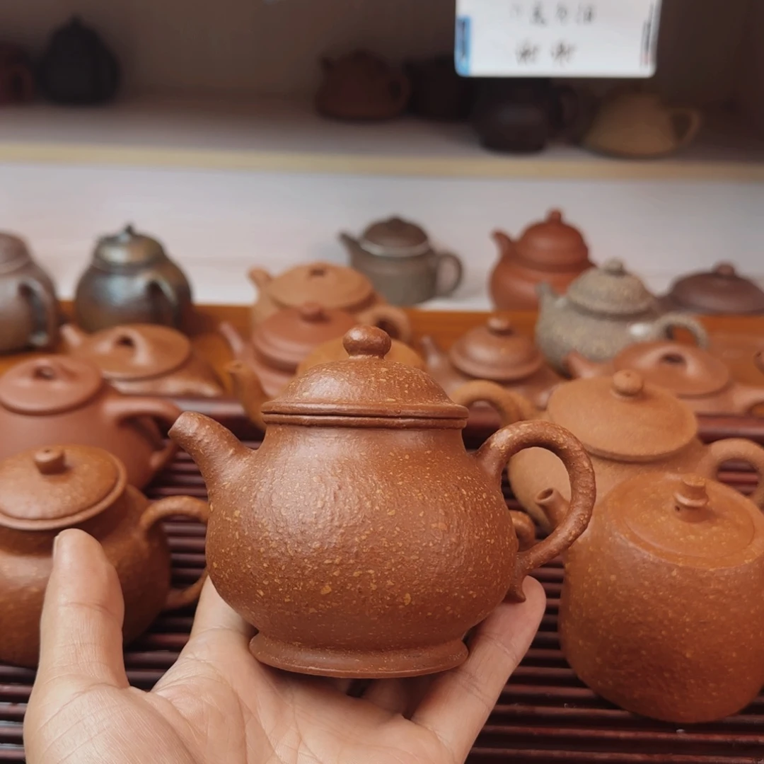 一***一紫砂茶壶八目红降高潘180cc