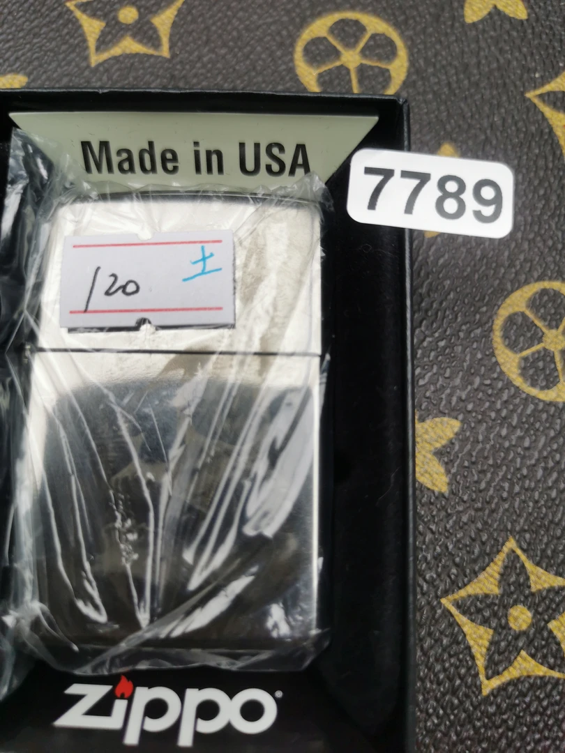 Zippo打火机回血21C黑冰骷髅-7789