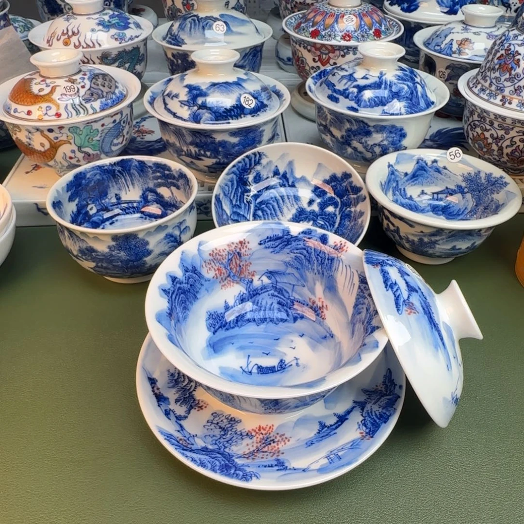 纯手工纯手绘茶具66
